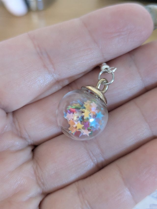 Pendientes redondos multicolor