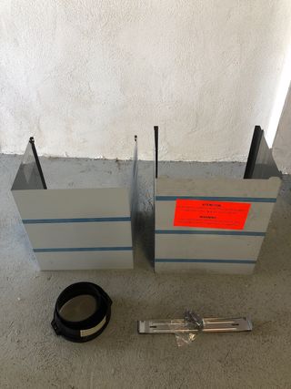 Cubre tubo campana extractora