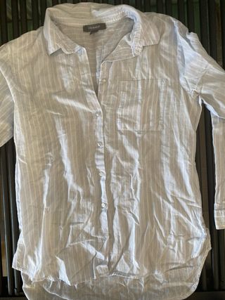 Camisa Primark azul rayas L