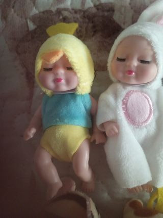 Oferta 7 mini muñecos reborn