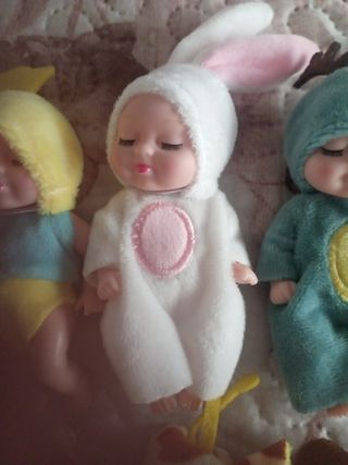 Oferta 7 mini muñecos reborn