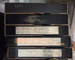 Cintas - Clásicos del cine del Vídeo Sony Betam