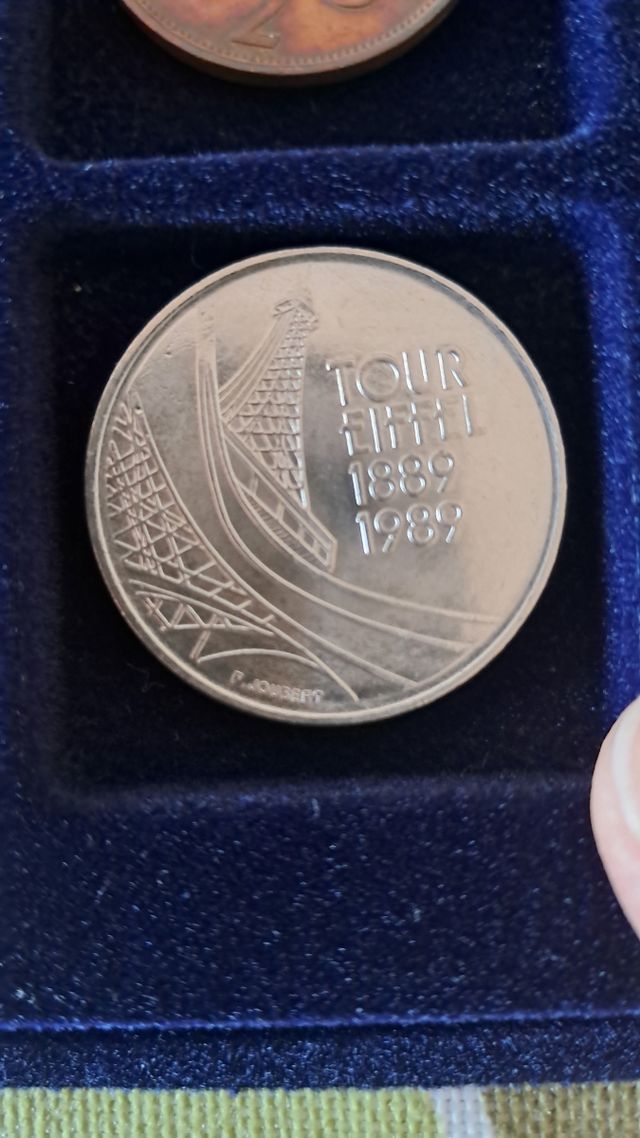 Moeda 10 Francos Franceses (1989)