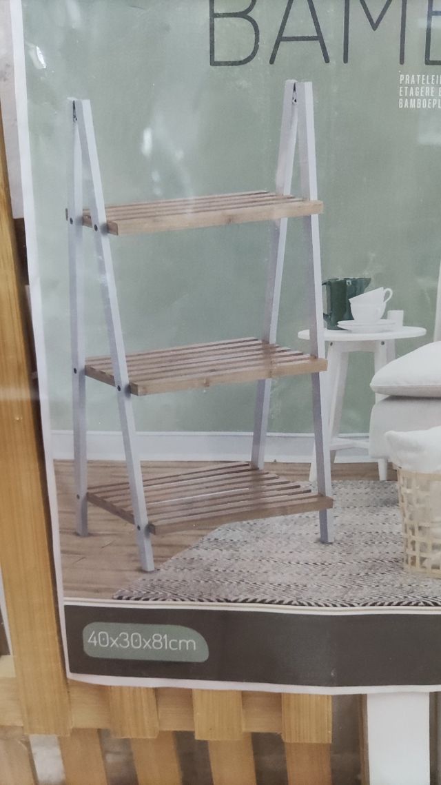 Estantería Decorliz Bambú 3 niveles