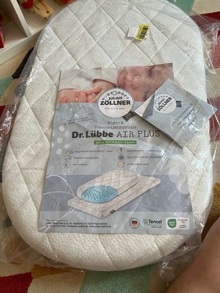Colchón minicuna Dr. Lübbe Air Plus