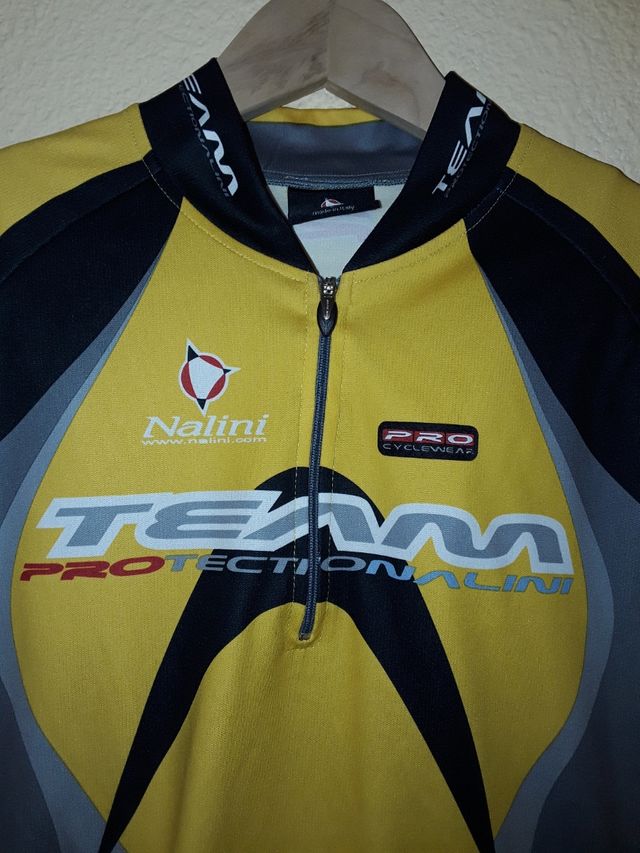 Maillot ciclismo Nalini amarillo