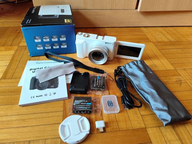 Cámara fotos  NUEVa digital 4K - 48MP