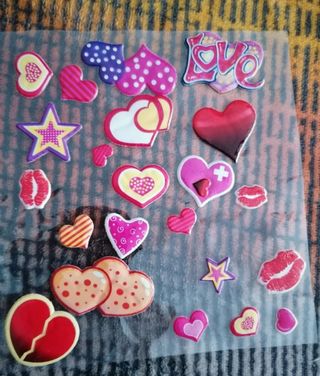 Set di sticker da attaccare 