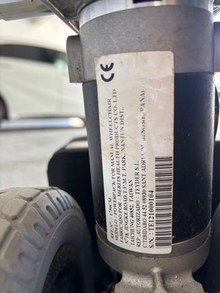 Motor silla ruedas eléctrico