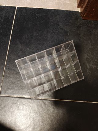 Organizador labiales acrílico
