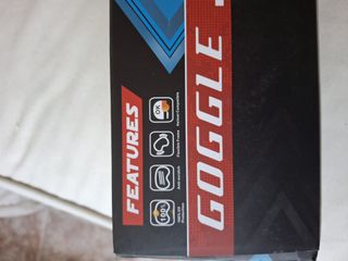 Gafas Esquí Nieve Azul Espejo UV400