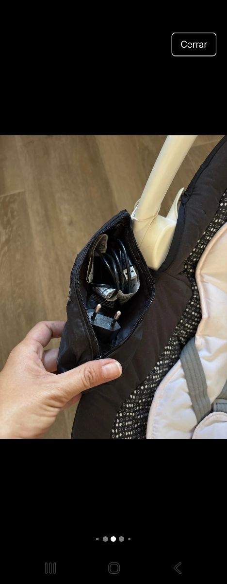 Joie Sansa 2 en 1: Tumbona mecedora