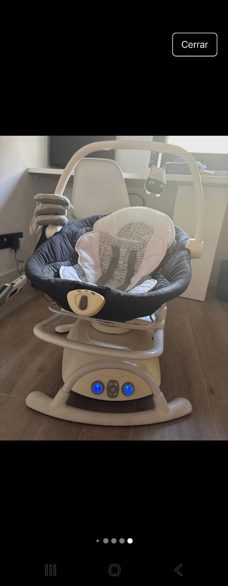 Joie Sansa 2 en 1: Tumbona mecedora