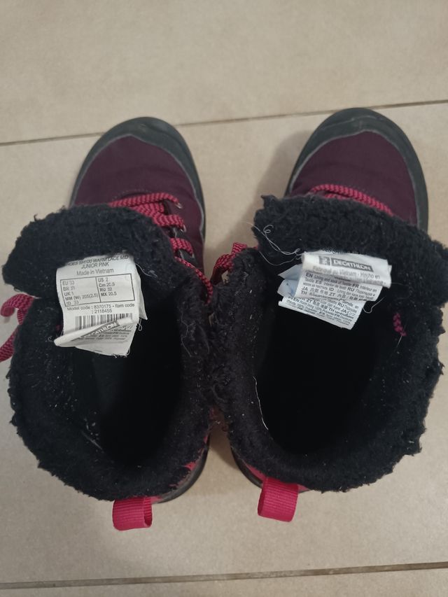 Scarpe trekking bimba Quechua 33 impermeabili