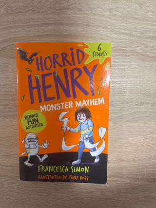 Horrid Henry, libro en ingles para niños