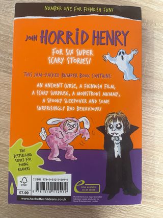 Horrid Henry, libro en ingles para niños