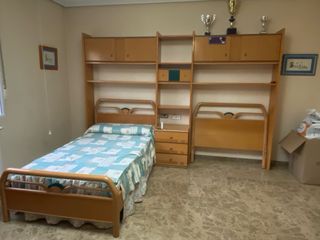 Dormitorio juvenil - 2 camas 105cm