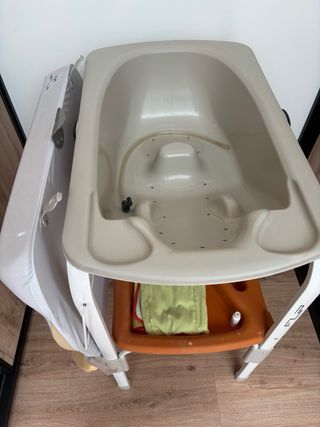 Bañera-cambiador bebé Jane Flip