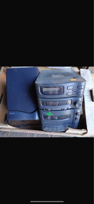 Minicadena Intersound - CD, Radio, Cassette