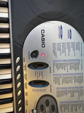 Piano Casio principiante