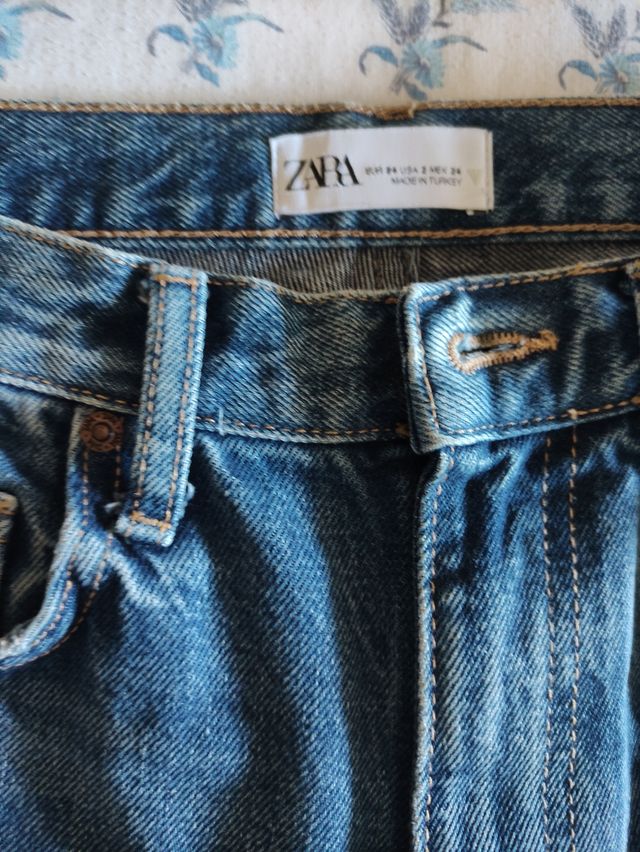 Pantalones vaqueros Zara - Azul