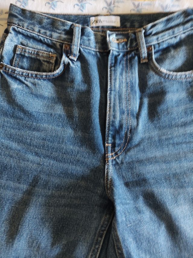 Pantalones vaqueros Zara - Azul