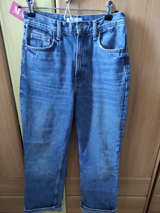 Pantalones vaqueros Zara - Azul