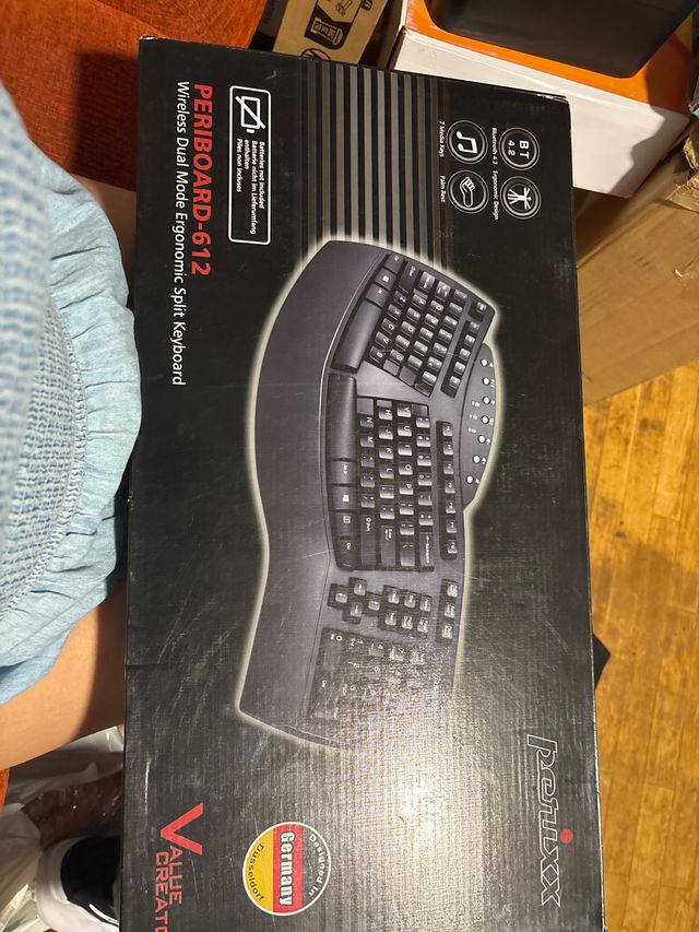 Perixx Periboard-612 Teclado Ergonómico