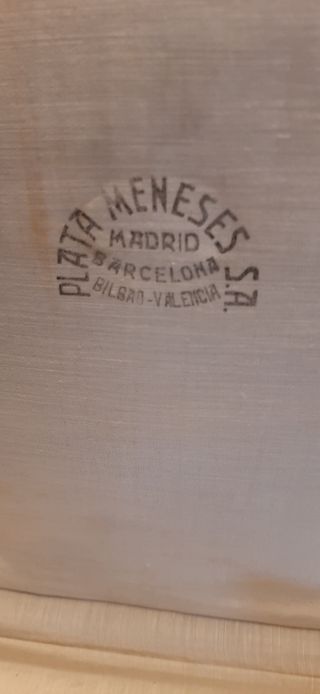 Cubiertos plata Meneses