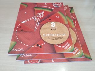 Matemáticas 3 ESO Anaya - Impecable