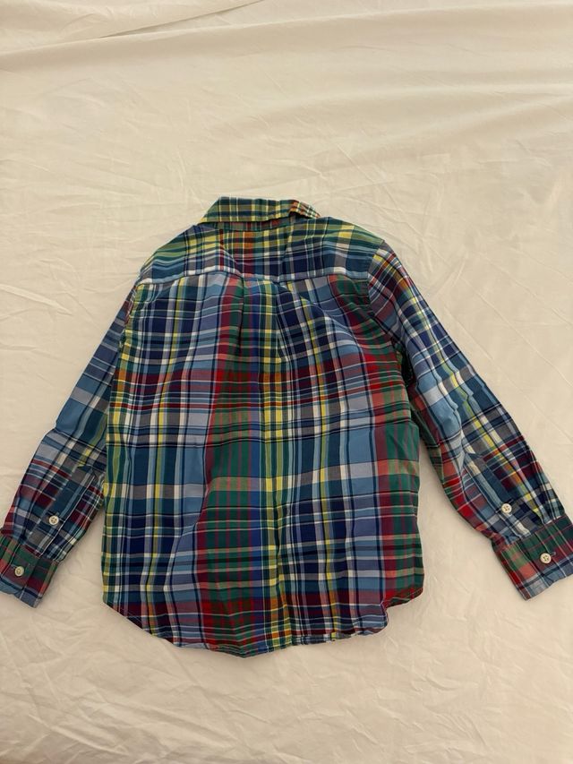 Camisa niño cuadros - 4 años