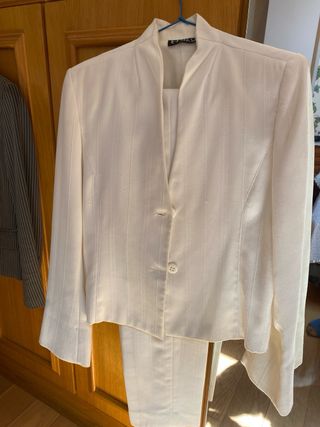 Traje pantalón ERKO blanco