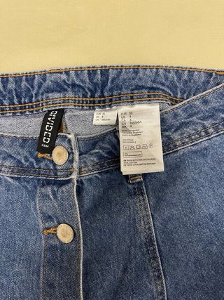 Falda vaquera H&M - Talla S