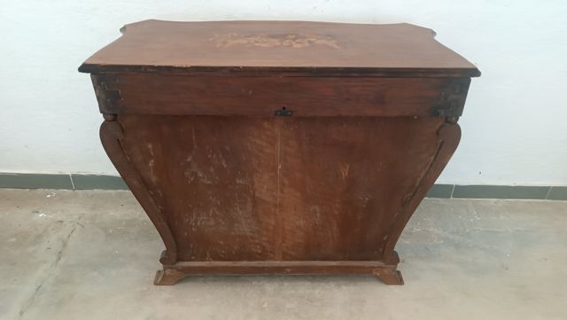 Mueble recibidor vintage de madera