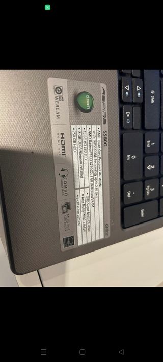 Portátil Acer Aspire - Gris