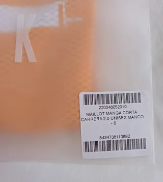 Maillot Gobik Carrera 2.0 talla S color mango