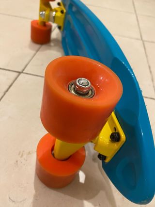 Monopatín Infantil Azul