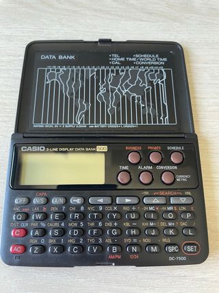 CASIO Data Bank DC-7500 Calculadora
