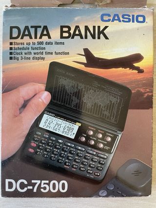 CASIO Data Bank DC-7500 Calculadora