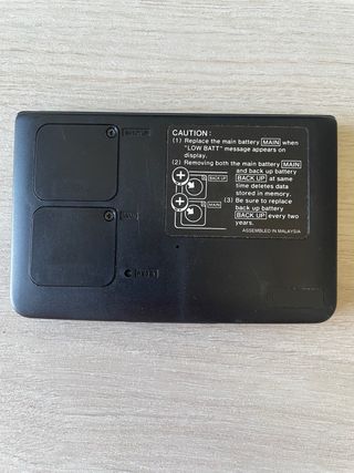 CASIO Data Bank DC-7500 Calculadora