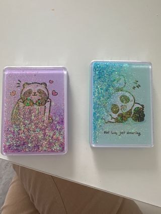 Specchietti tascabili glitterati x2