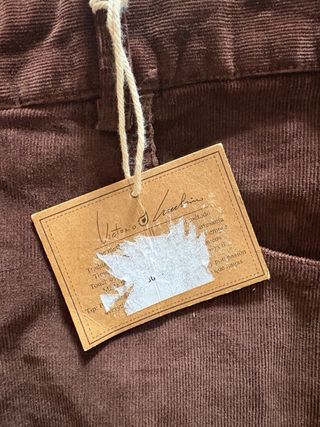 Pantalón pana marrón V&L