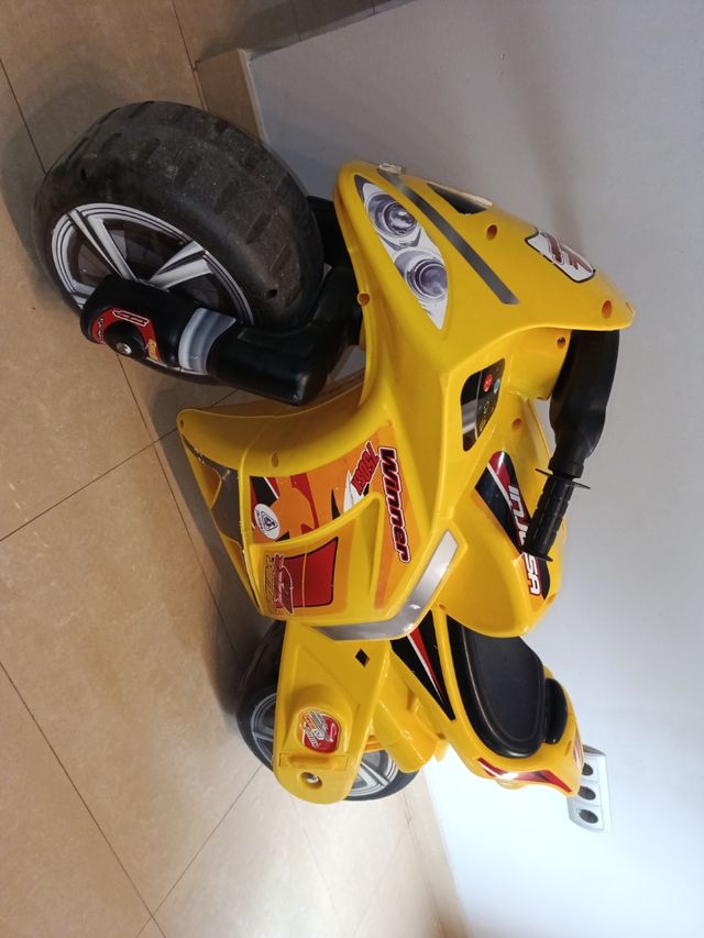 Moto niño sirve hasta los 6 o 7 años