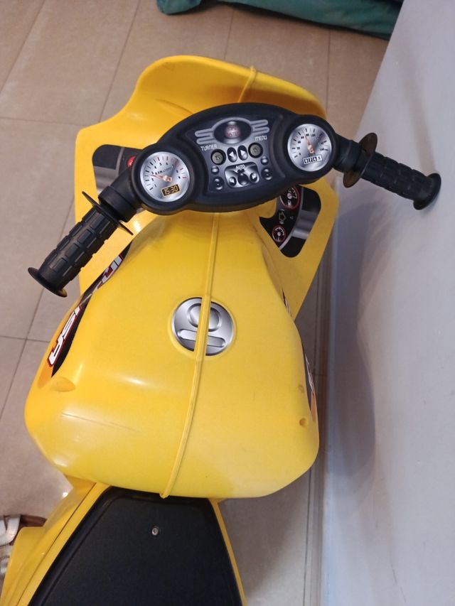 Moto niño sirve hasta los 6 o 7 años