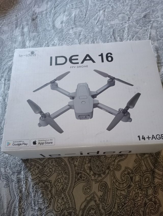 Dron nuevo: ¡sin usar!