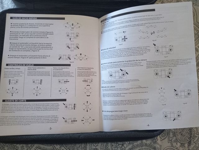 Dron nuevo: ¡sin usar!