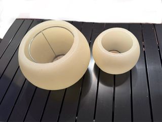 2 VELAS HUECAS CIRCULARES