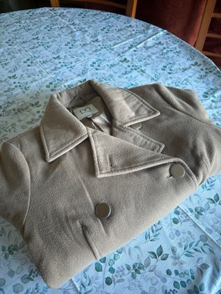 Abrigo Milano Beige Talla M