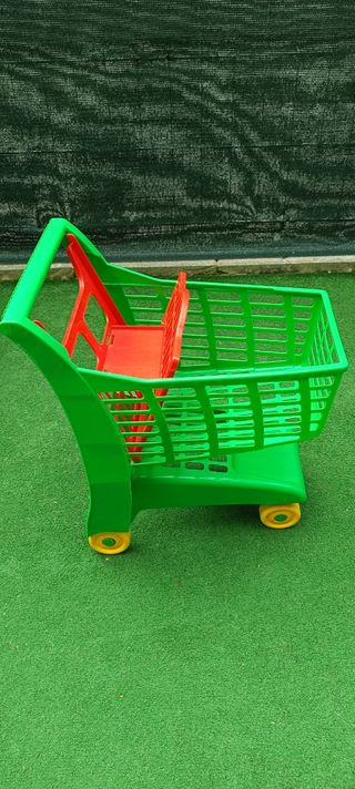 Carrito compra juguete niño