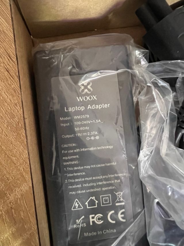 Cargador Portátil Asus 45W 19V 2.37A NUEVO